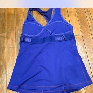 lululemon athletica Blue Tank Top